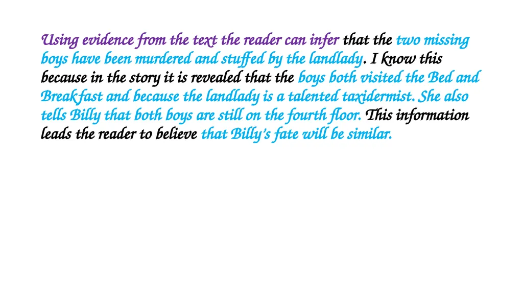 “THE LANDLADY” Your guide to a level 4 mark… 1. - slide 3 of 13
