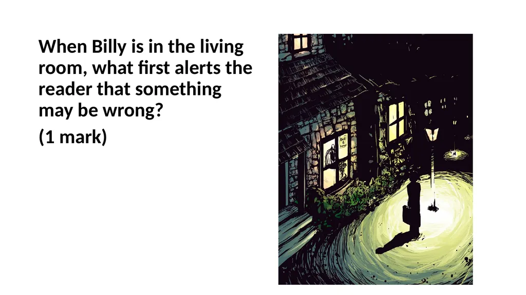 “THE LANDLADY” Your guide to a level 4 mark… 1. - slide 10 of 13