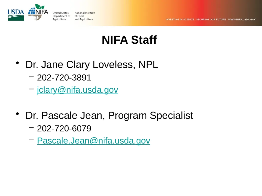 FY 2019 Community Food Projects Competitive Grant - slide 19 of 20