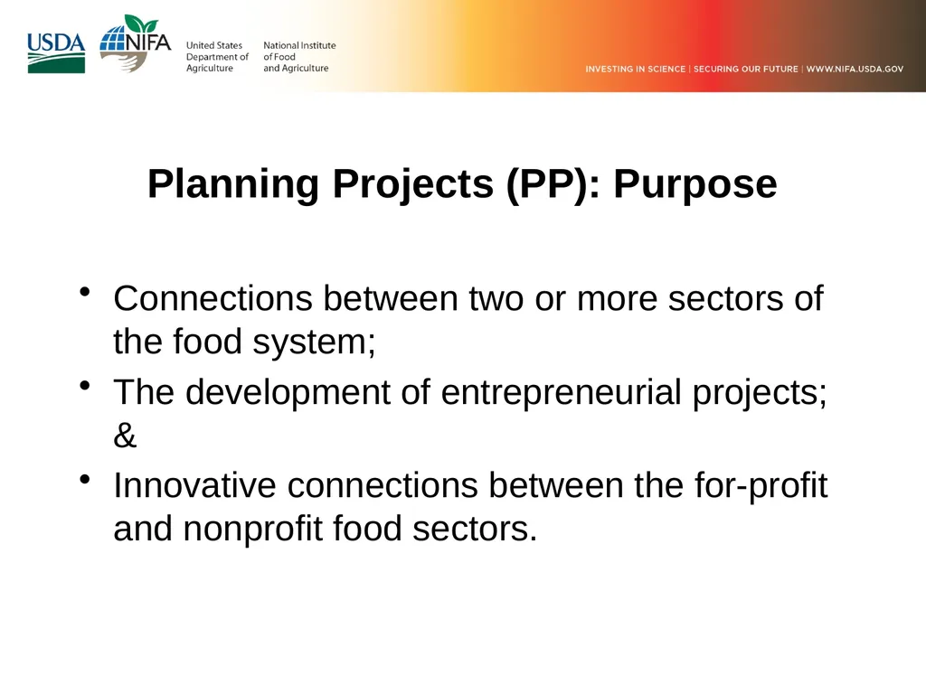 FY 2019 Community Food Projects Competitive Grant - slide 11 of 20