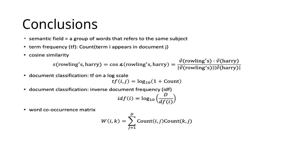 Lecture 38 – tf/idf and information retrieval Mark - slide 36 of 36