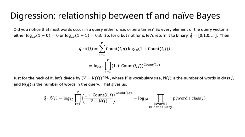 Lecture 38 – tf/idf and information retrieval Mark - slide 24 of 36