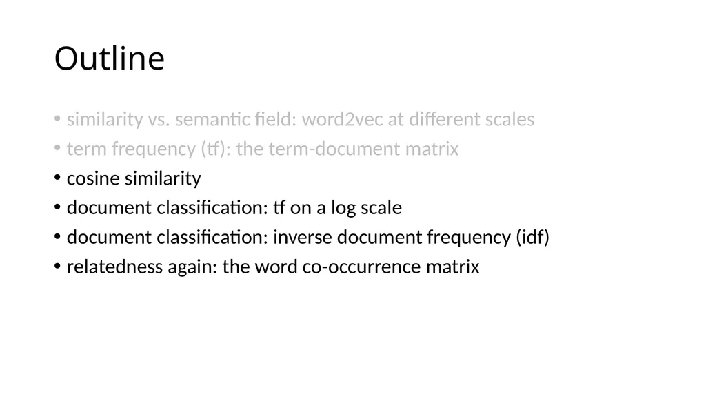 Lecture 38 – tf/idf and information retrieval Mark - slide 11 of 36