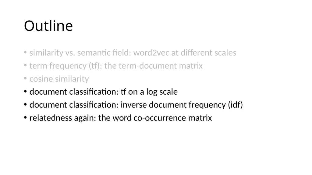 Lecture 38 – tf/idf and information retrieval Mark - slide 15 of 36