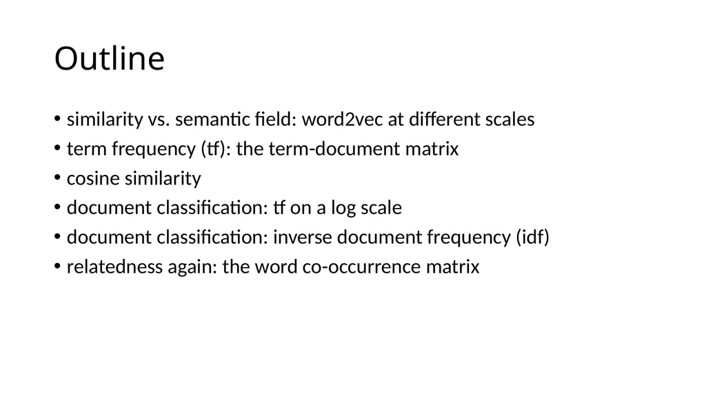 Lecture 38 – tf/idf and information retrieval Mark - slide 2 of 36