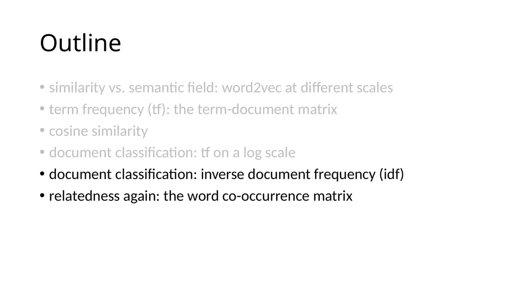 Lecture 38 – tf/idf and information retrieval Mark - slide 25 of 36