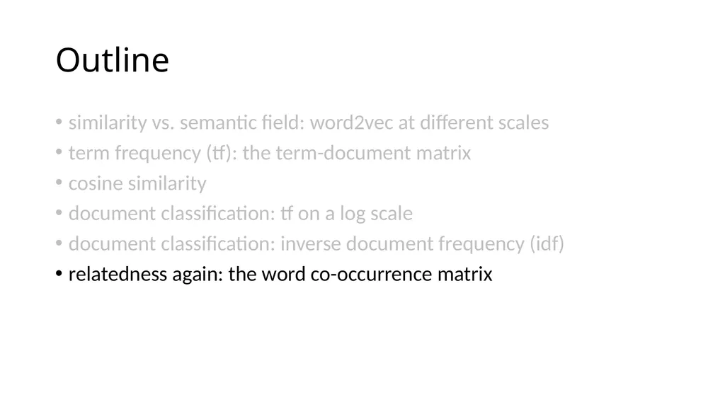 Lecture 38 – tf/idf and information retrieval Mark - slide 31 of 36