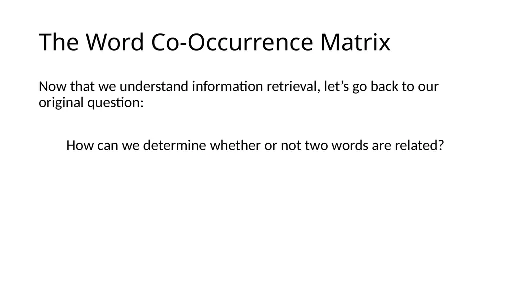 Lecture 38 – tf/idf and information retrieval Mark - slide 32 of 36