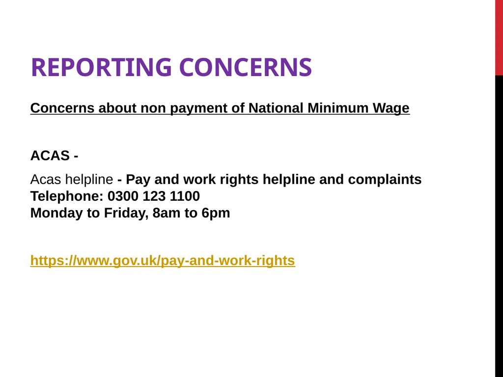 Modern Slavery – General awareness information for - slide 27 of 35