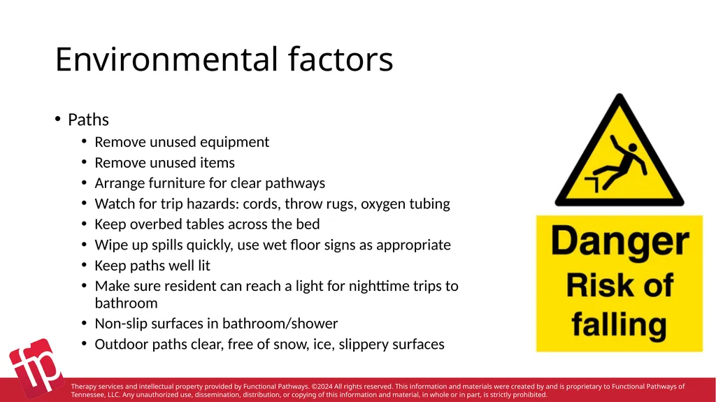 Resident Fall Prevention Therapy services and - slide 5 of 13