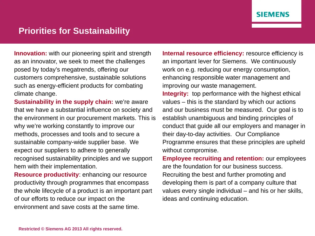 Sustainability Siemens Education Original lesson - slide 16 of 18
