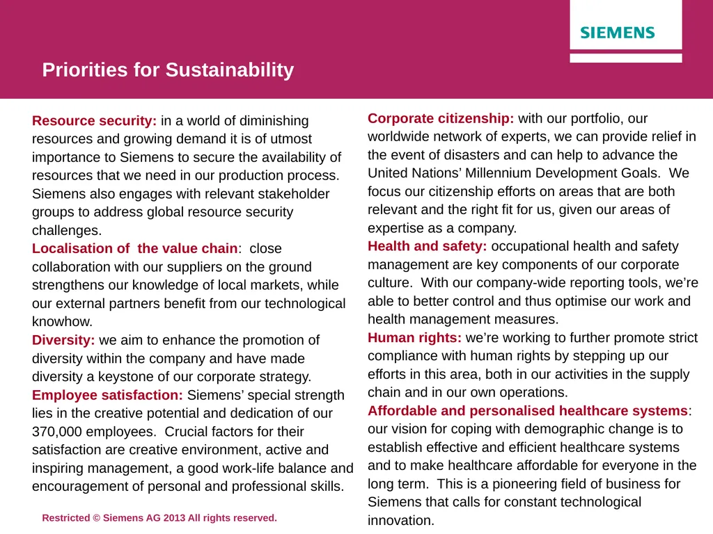 Sustainability Siemens Education Original lesson - slide 17 of 18