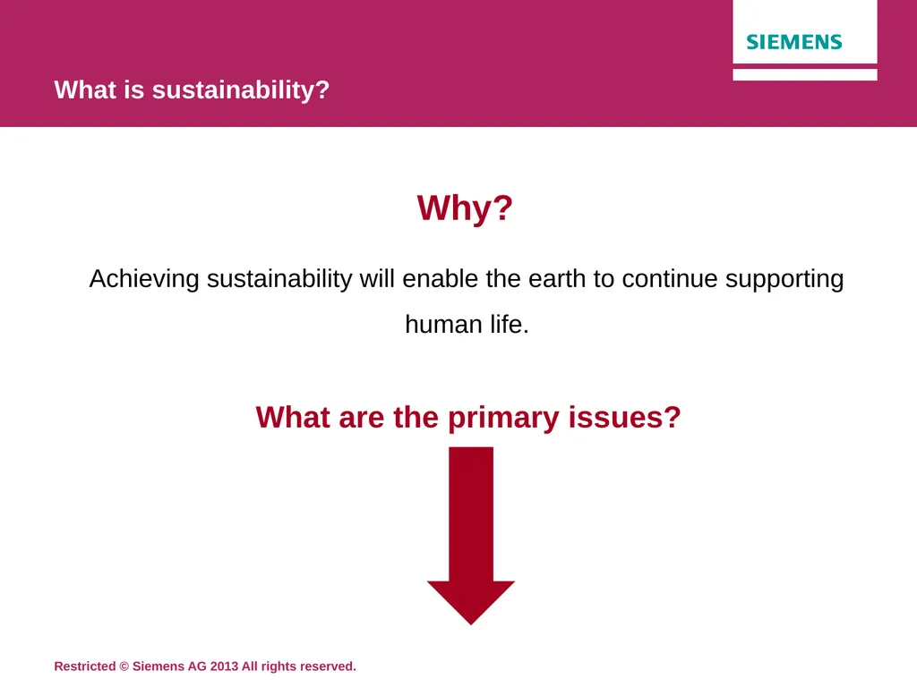 Sustainability Siemens Education Original lesson - slide 5 of 18