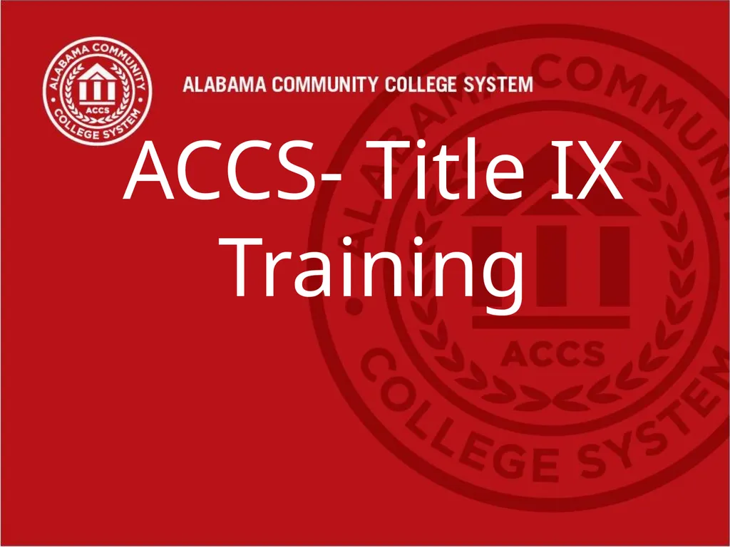 Title IX Training Overview Shawra Rainer- Student - slide 38 of 51