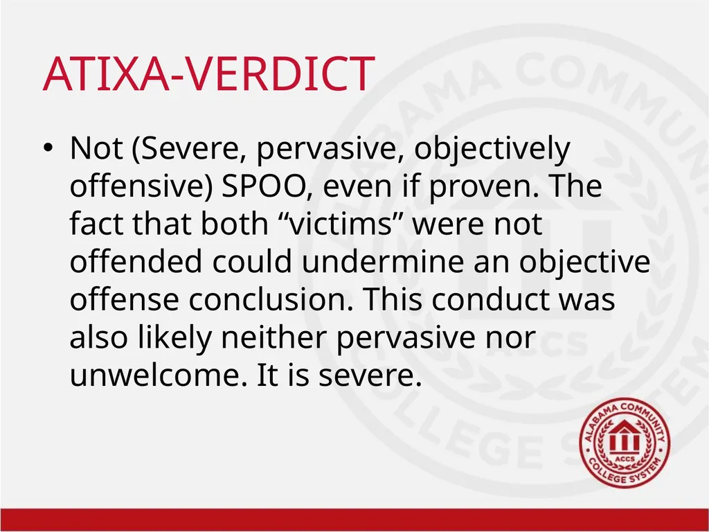 Title IX Training Overview Shawra Rainer- Student - slide 15 of 51
