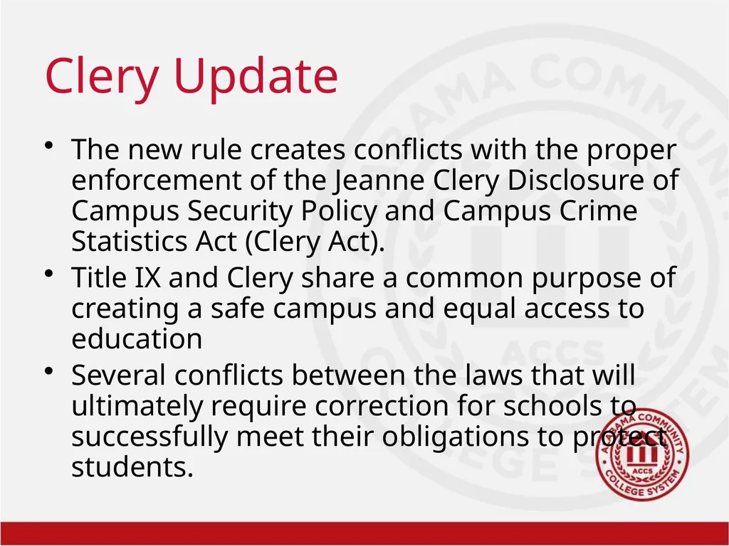 Title IX Training Overview Shawra Rainer- Student - slide 20 of 51