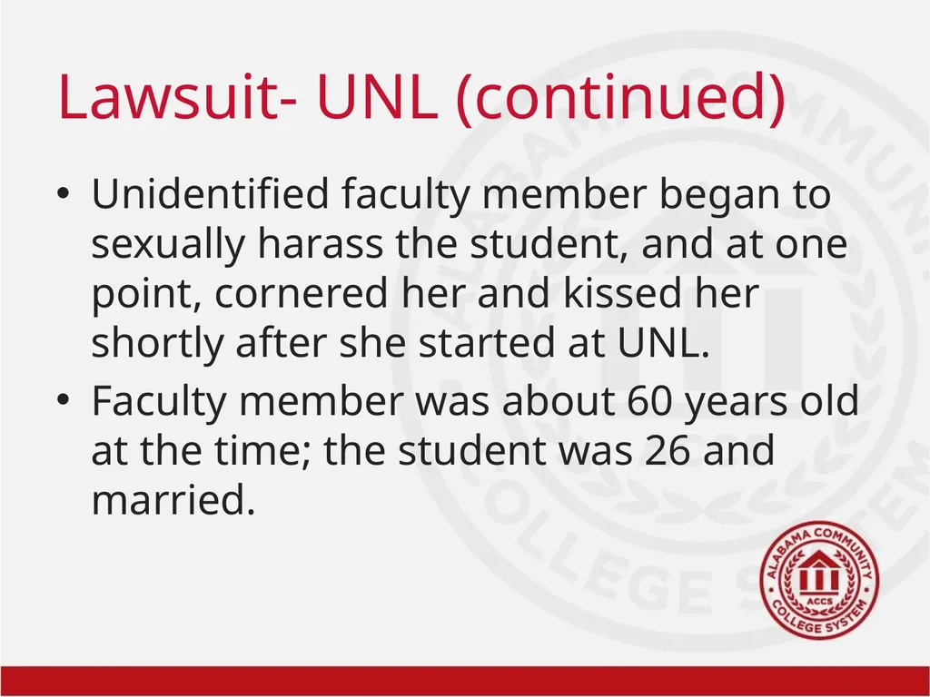 Title IX Training Overview Shawra Rainer- Student - slide 33 of 51