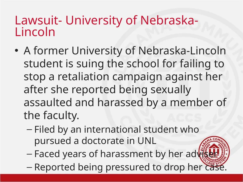 Title IX Training Overview Shawra Rainer- Student - slide 32 of 51