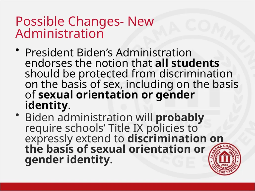 Title IX Training Overview Shawra Rainer- Student - slide 28 of 51