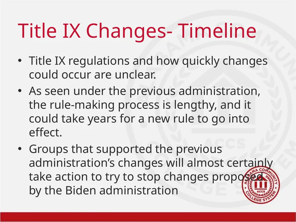 Title IX Training Overview Shawra Rainer- Student - slide 30 of 51