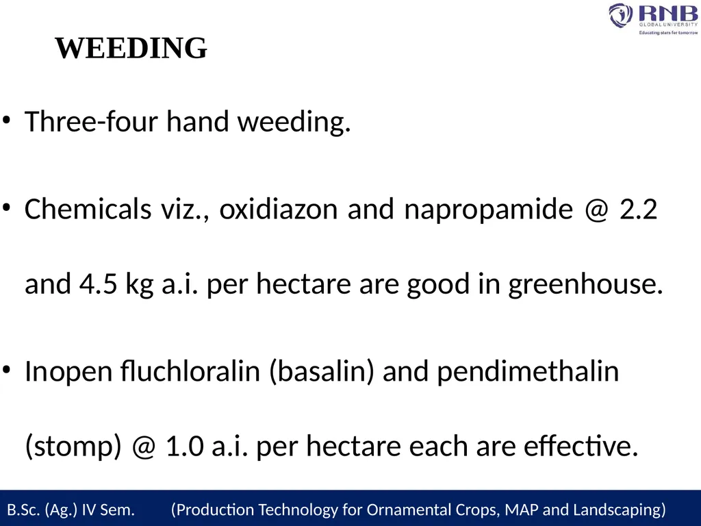 Course Name- Production Technology for Ornamental - slide 17 of 27