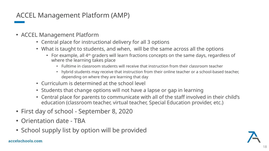 Euclid Preparatory School Fall Learning Options - slide 18 of 21
