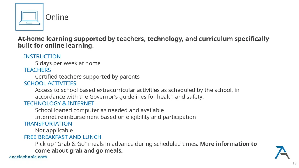 Euclid Preparatory School Fall Learning Options - slide 13 of 21