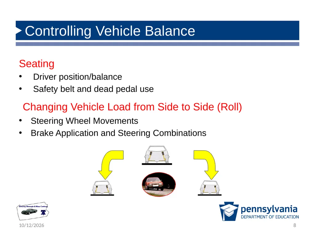 State Driver Responsibilities: Knowing Your - slide 8 of 38