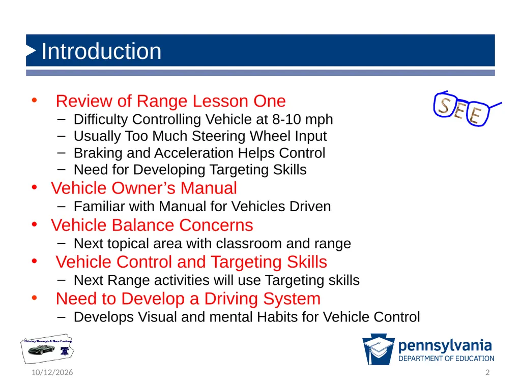 State Driver Responsibilities: Knowing Your - slide 2 of 38