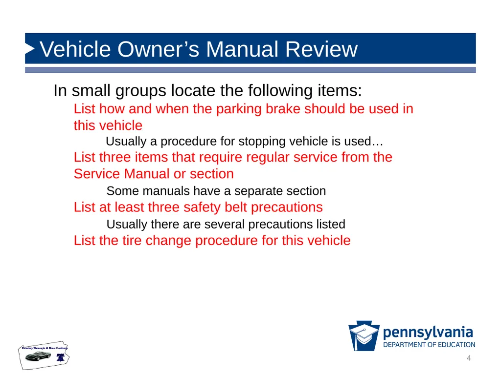 State Driver Responsibilities: Knowing Your - slide 4 of 38