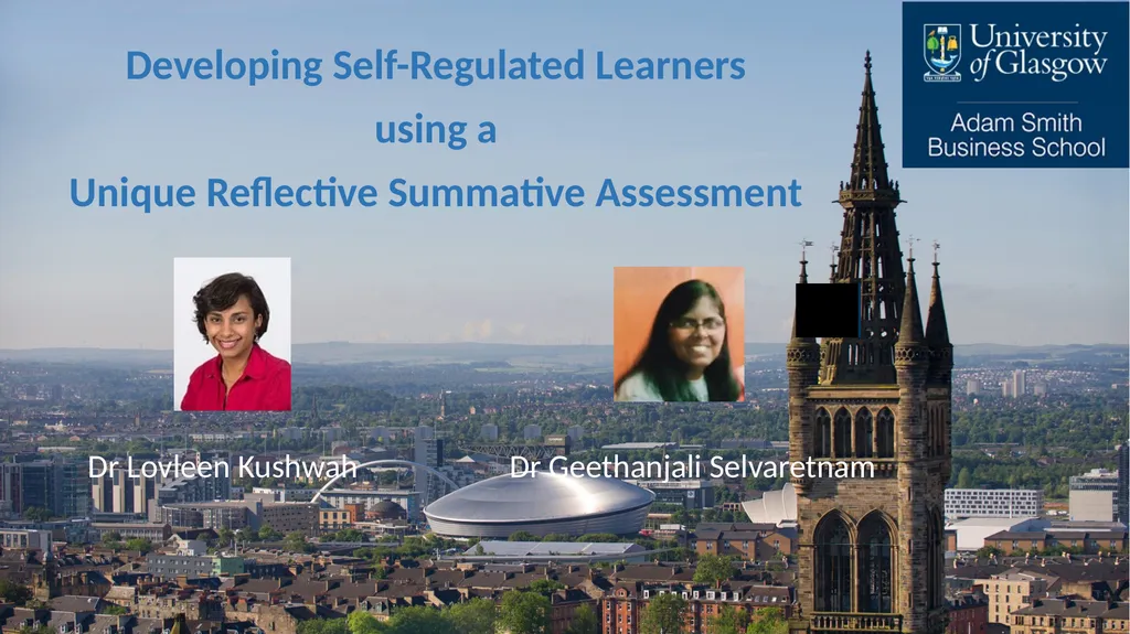 Developing Self-Regulated Learners using a Unique - slide 1 of 29
