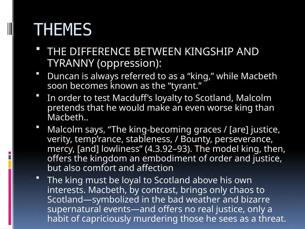 William SHAKESPEARE’S TRAGEDY MAIN CHARACTERS - slide 12 of 17
