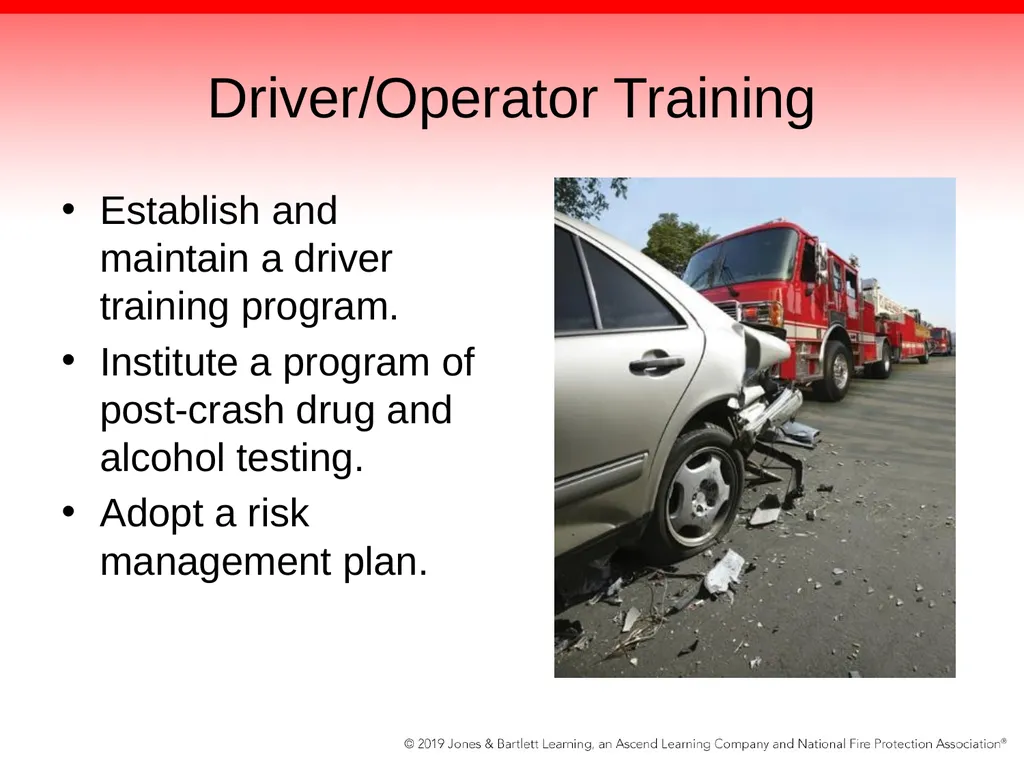 Chapter 2: Driver Attributes, Training, and - slide 86 of 97
