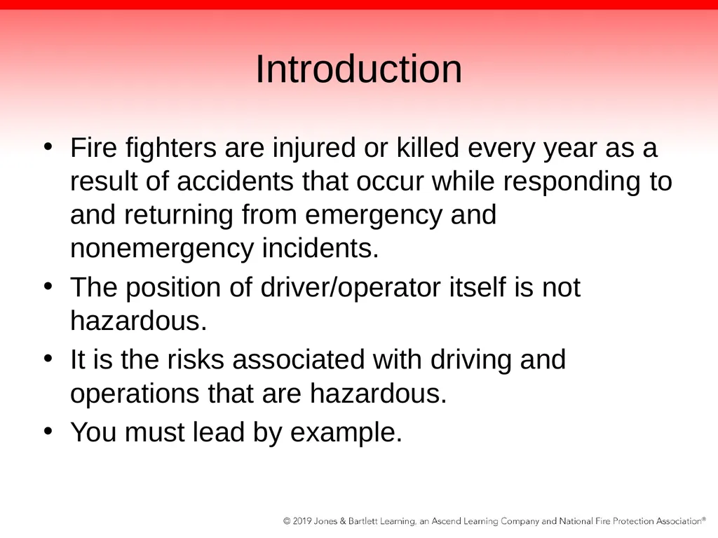 Chapter 2: Driver Attributes, Training, and - slide 7 of 97