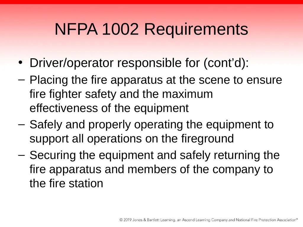 Chapter 2: Driver Attributes, Training, and - slide 77 of 97