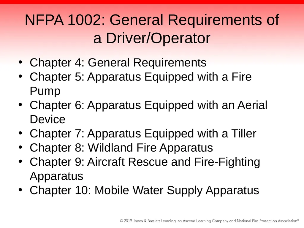 Chapter 2: Driver Attributes, Training, and - slide 79 of 97