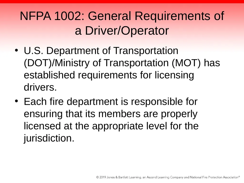 Chapter 2: Driver Attributes, Training, and - slide 81 of 97