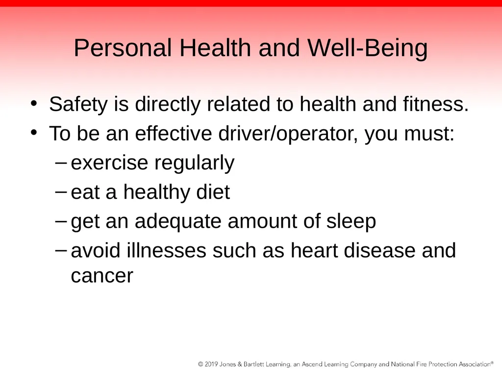 Chapter 2: Driver Attributes, Training, and - slide 36 of 97