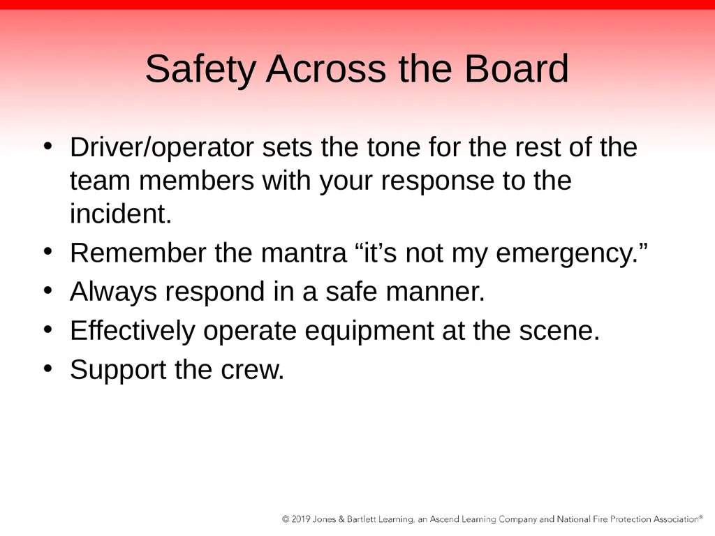 Chapter 2: Driver Attributes, Training, and - slide 73 of 97