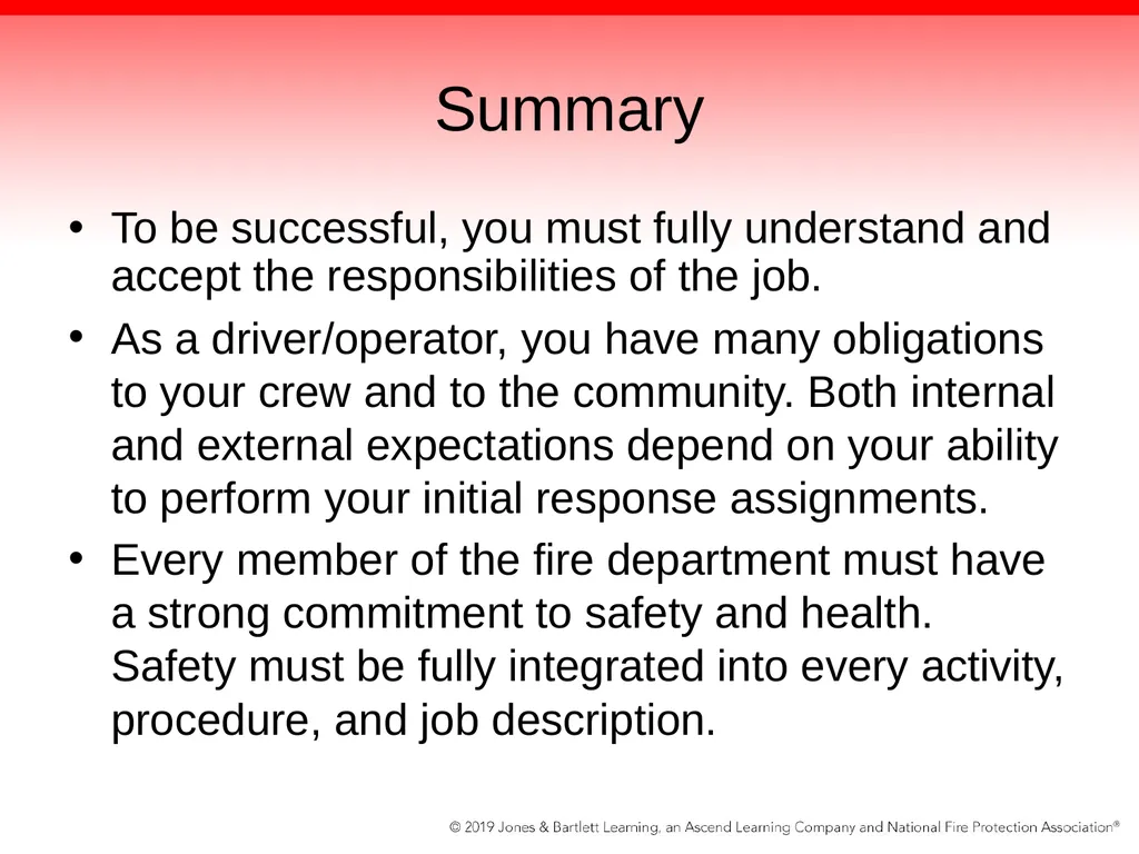 Chapter 2: Driver Attributes, Training, and - slide 92 of 97