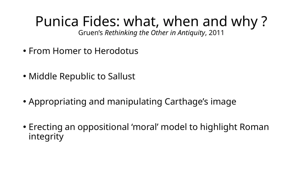 Carthaginian Stereotypes in Plautus’ Poenulus A - slide 3 of 7
