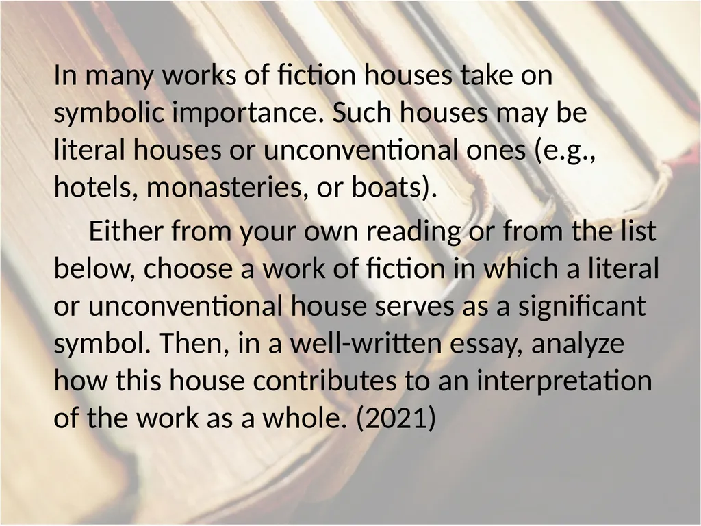 Advanced Placement® Literature Prompts Updated 9 - slide 11 of 79