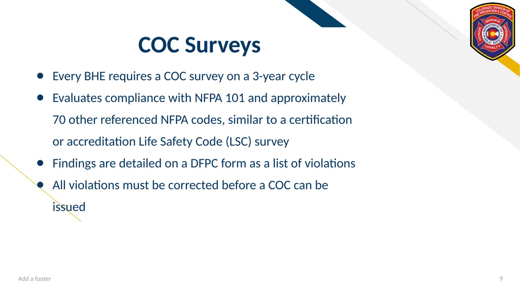 FR Fire & Life Safety Section Fire Prevention - slide 9 of 21