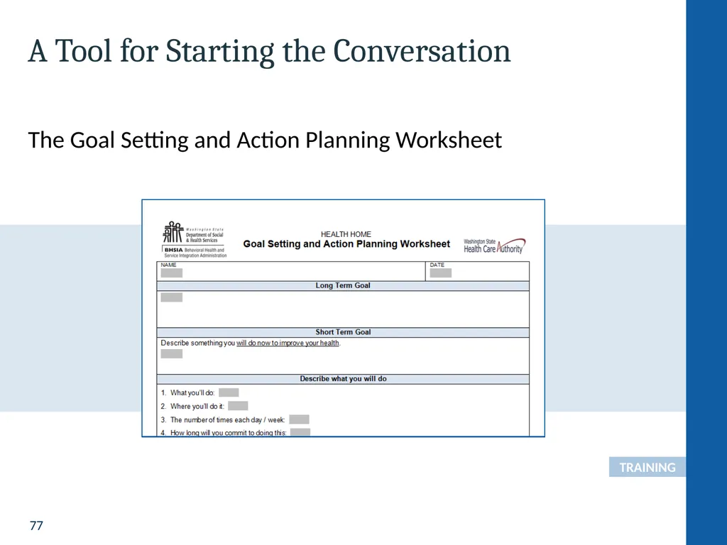 Health Home Care Coordinators Basic Training - slide 77 of 148