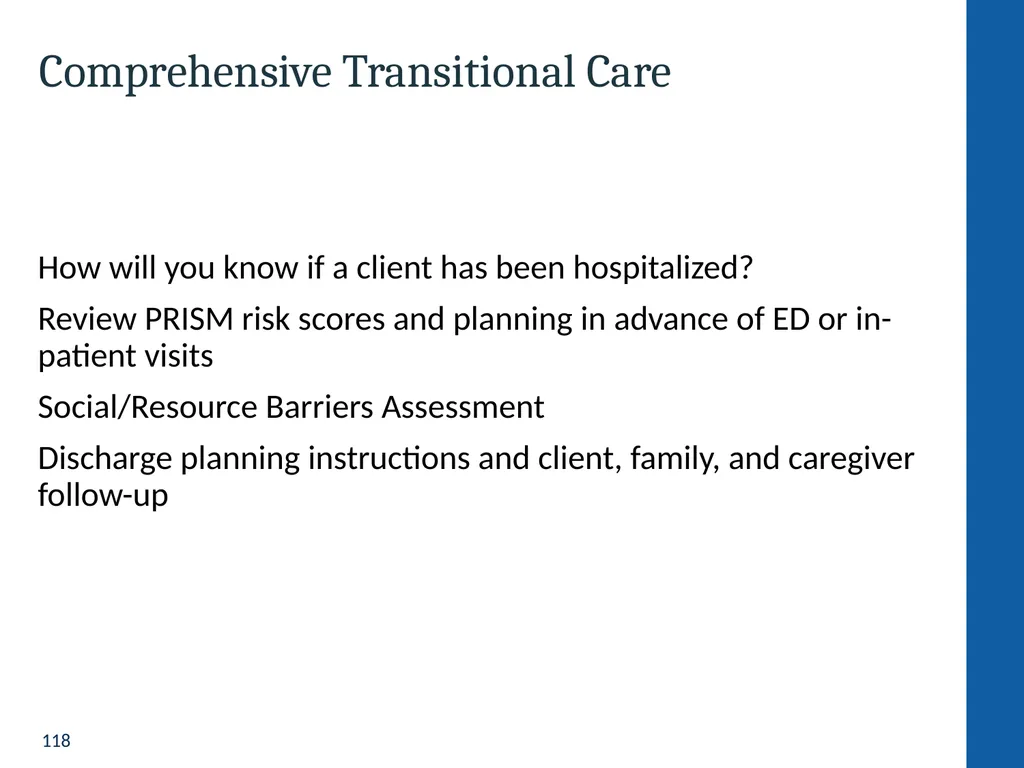 Health Home Care Coordinators Basic Training - slide 118 of 148
