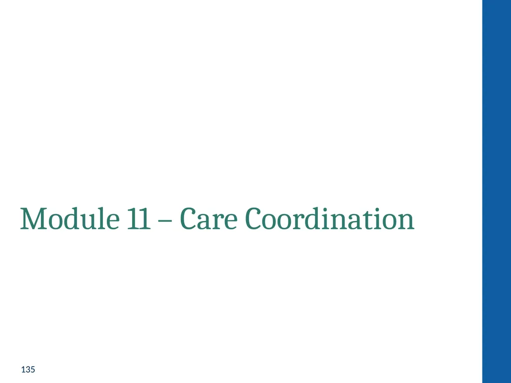 Health Home Care Coordinators Basic Training - slide 135 of 148