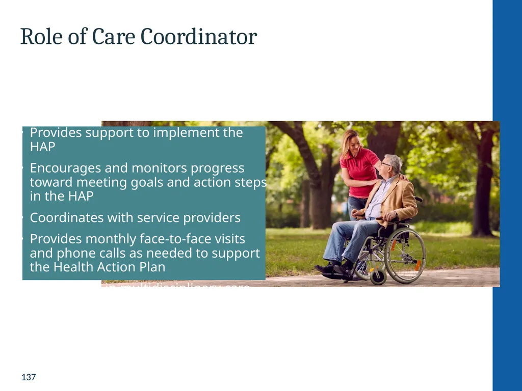Health Home Care Coordinators Basic Training - slide 137 of 148