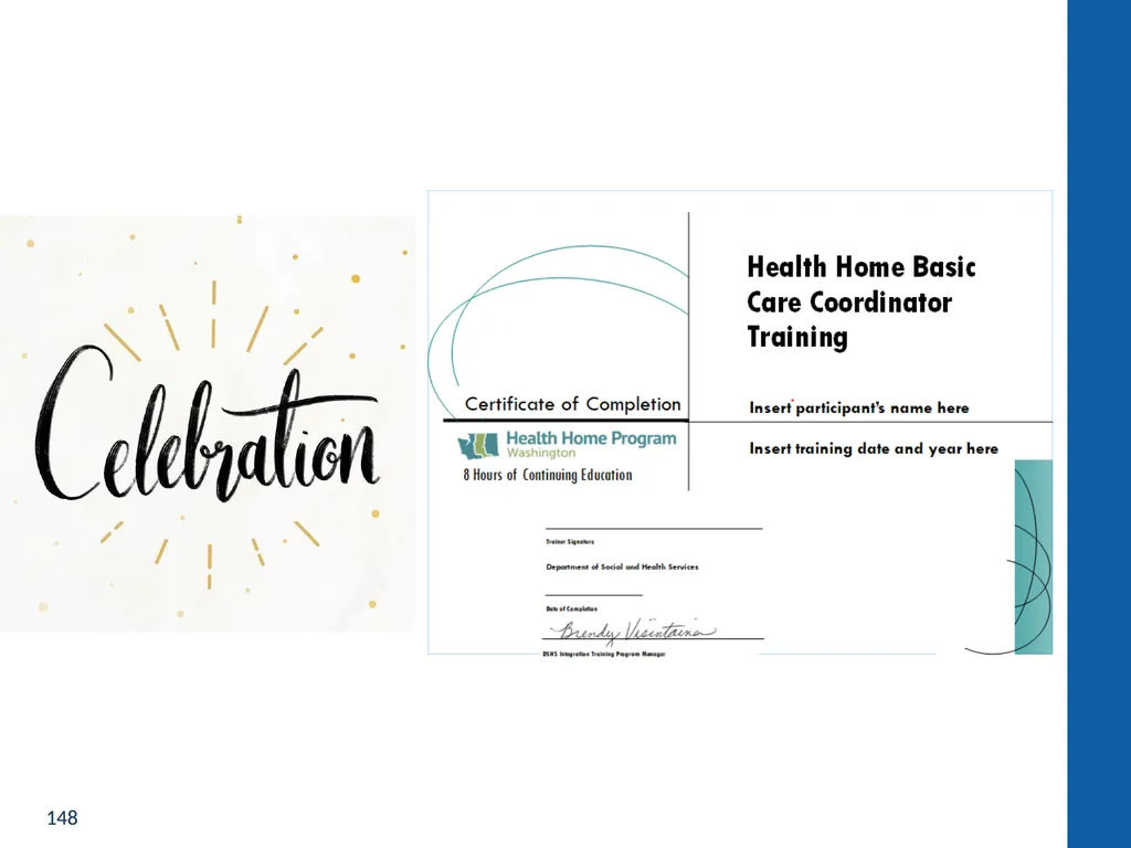 Health Home Care Coordinators Basic Training - slide 148 of 148