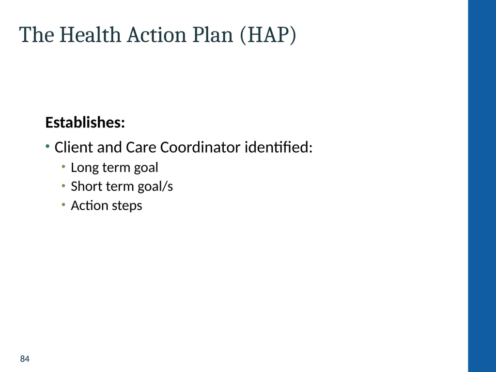 Health Home Care Coordinators Basic Training - slide 84 of 148