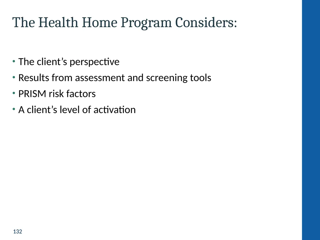 Health Home Care Coordinators Basic Training - slide 132 of 148